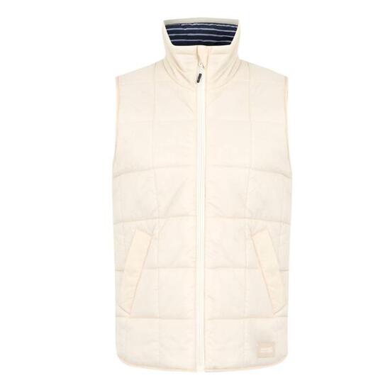Dames Courcelle II Gewatteerd Gilet (Lichte vanille)