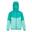 Veste À Capuche HILLPACK Enfant (Bleu Ciel / Turquoise Vif)