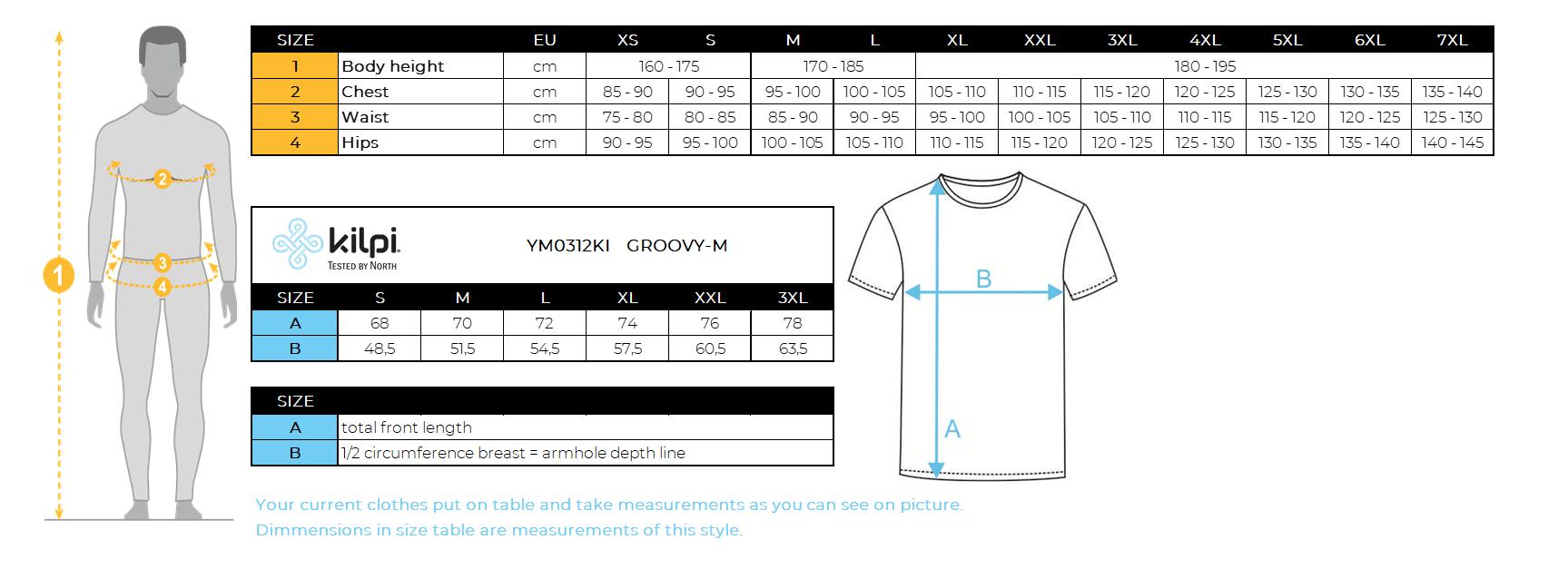 T-shirt Kilpi Groovy 4/4
