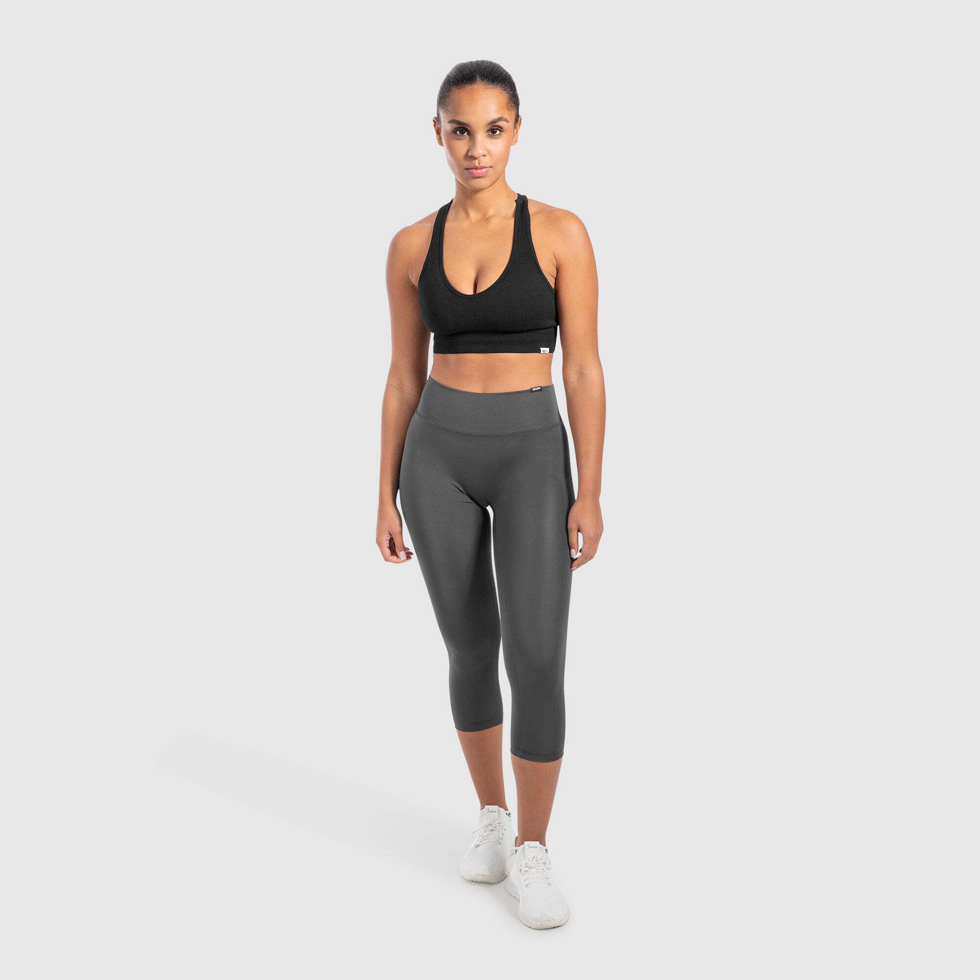 Damen Capri Leggings Mirella Anthrazit 3/6
