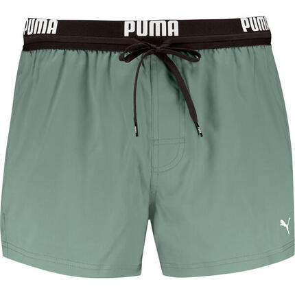 Maillot de bain pour homme Puma Swim logo short Vert