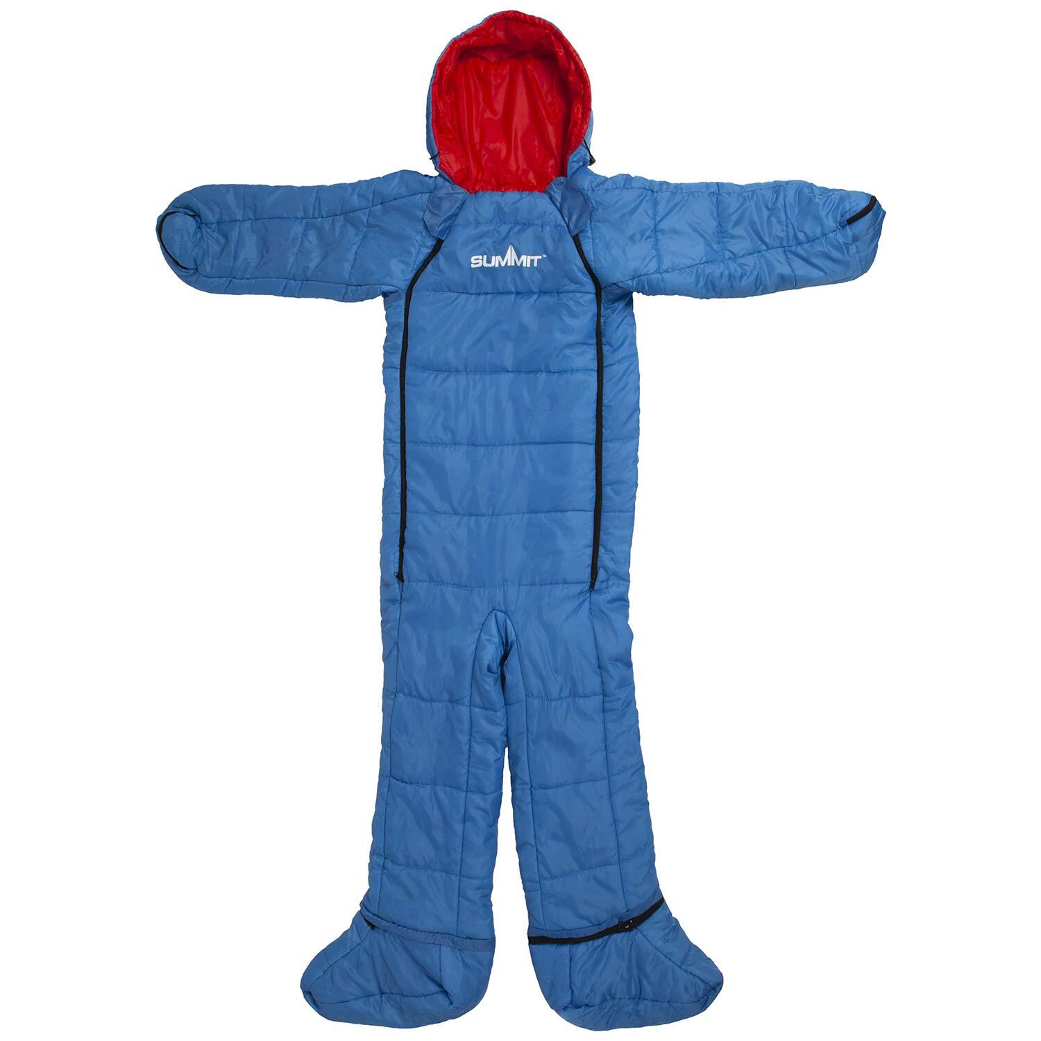 Wearable Sleeping Bag Blue Adults Large/XL 1/7