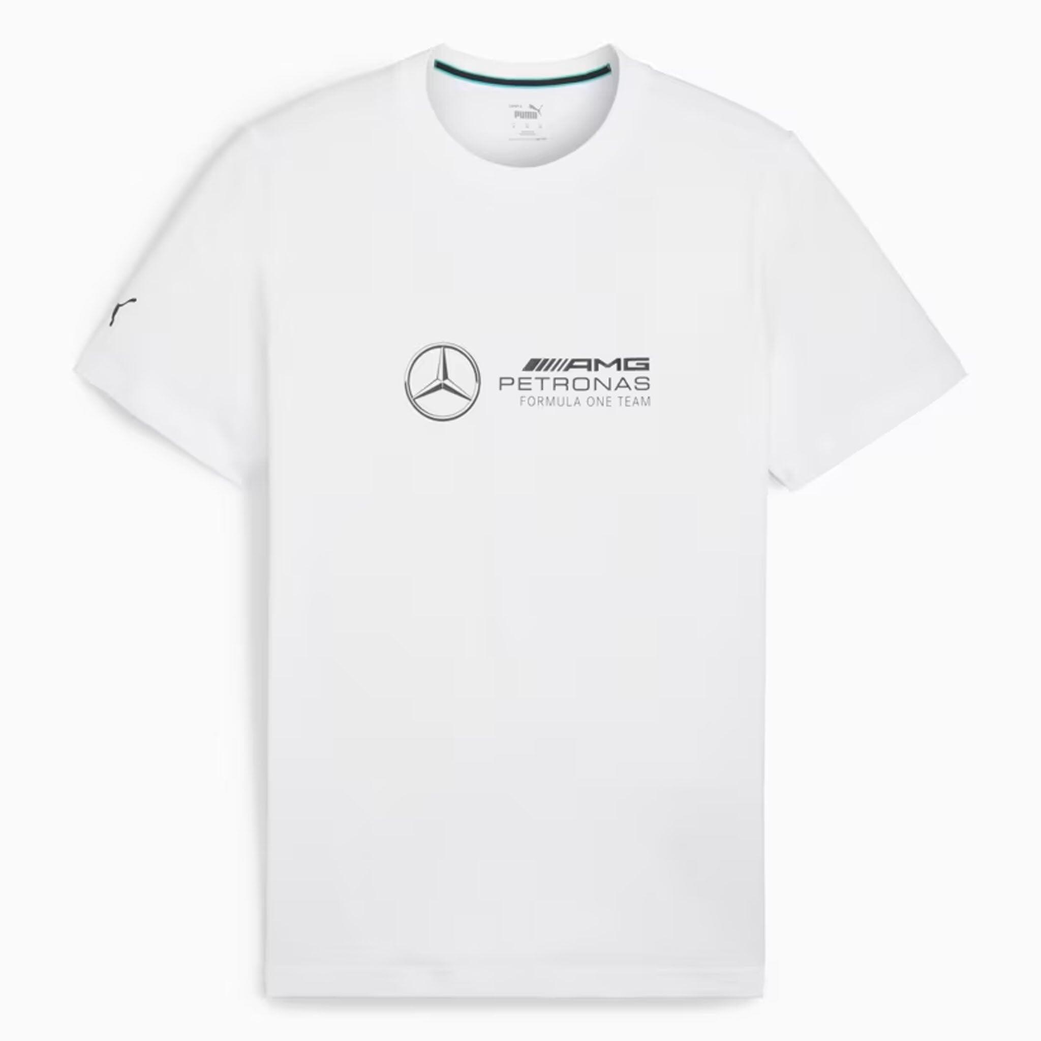 Puma Mercedes-AMG Petronas Motorsport Mens White T-Shirt 1/1