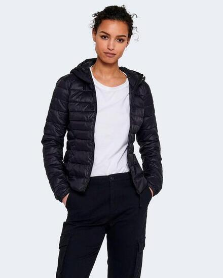 doudoune duvet ONLTAHOE HOOD OTW NOOS FEMME noir