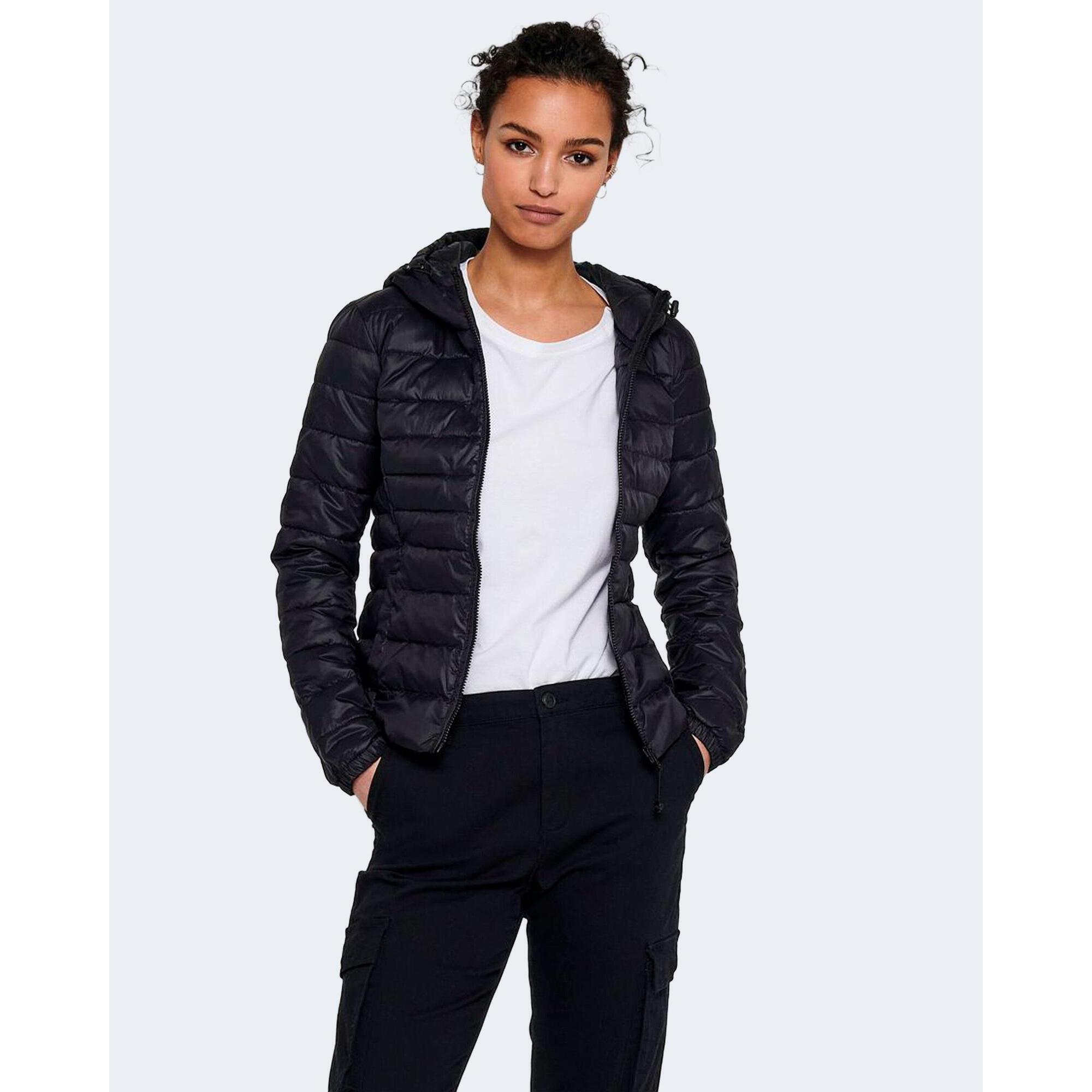 Only - Doudoune Duvet Onltahoe Hood Otw Noos Femme Noir - Doudoune Duvet - Noir - Decathlon