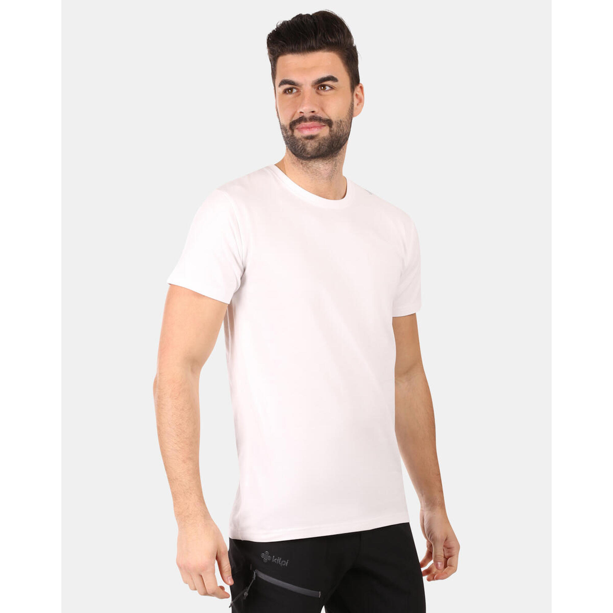 Kilpi - T-shirt Homme En Coton Kilpi Promo-m - T-shirt Manches Courtes - Blanc - S - Decathlon