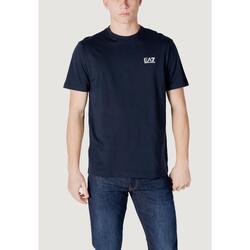 t-shirt crop top HOMME BLEU