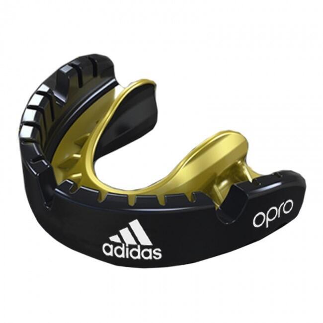 Adidas Gebitsbeschermer Opro Gen4 - Voor Beugel - Goud/Zwart  - Senior