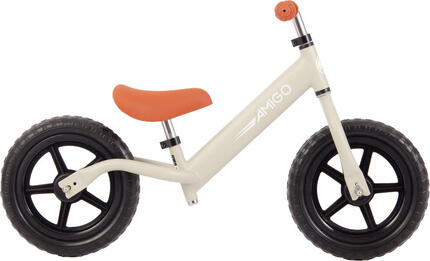 Hopper Loopfiets 12 Inch Junior Zandbruin