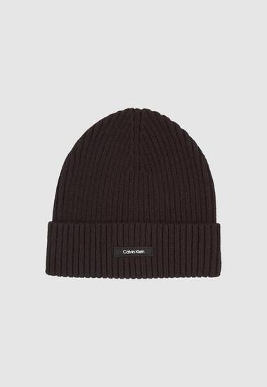 MEN'S Mütze CLASSIC COTTON RIB BEANIE SCHWARZ