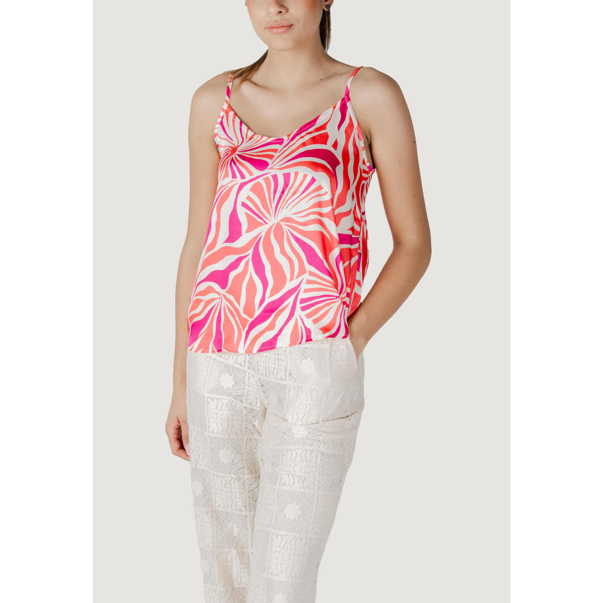Only - Débardeur Onlpaula Singlet Ptm Femme Rose - Débardeur - Rose - Decathlon