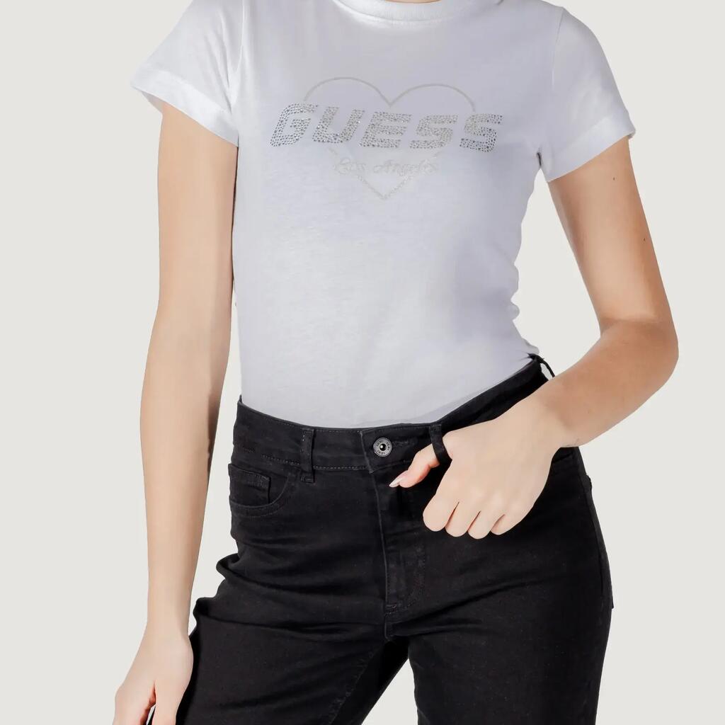 crop top t-shirt NARCISO CN WHITE