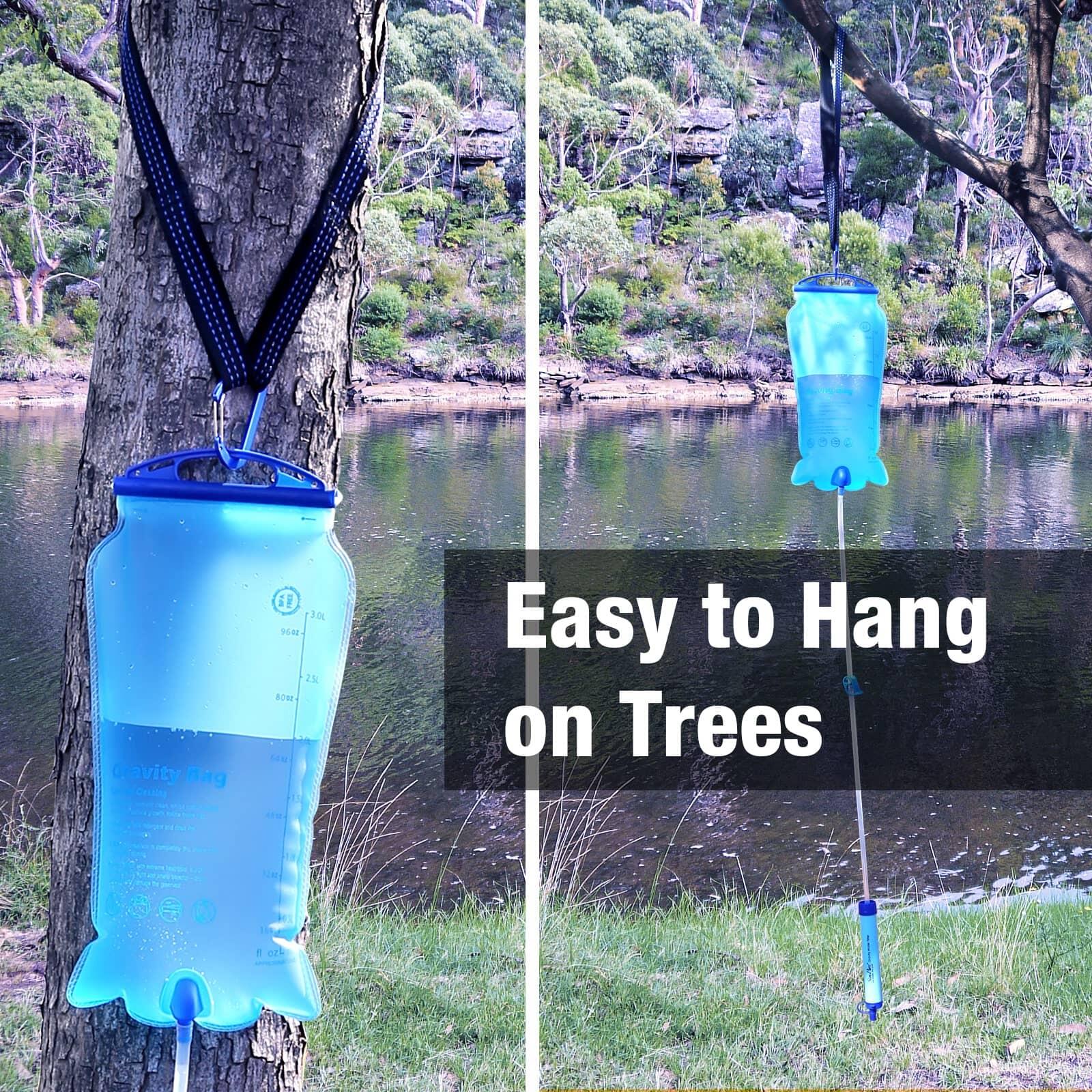 Filtro Acqua Portatile Per Escursionismo - Rimuove 99,99% Batteri | Per Campeggio E Sopravvivenza - Foto 4