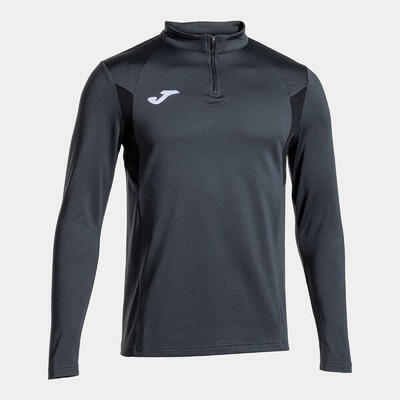 Sudadera Fútbol Hombre Joma Winner III Negro