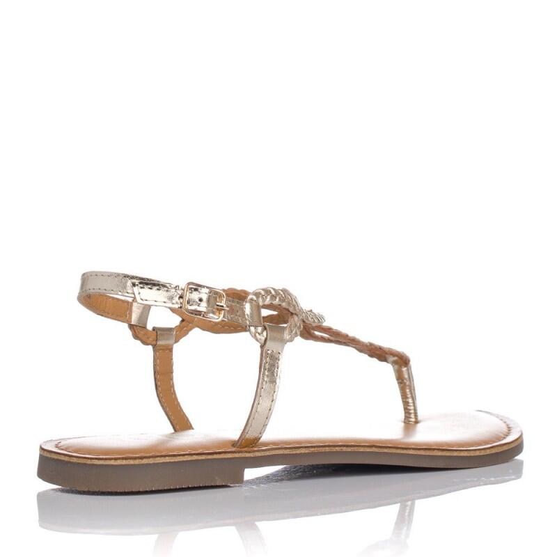 Sandalias Planas Gioseppo Mujer Merignas Metalizado 4/5