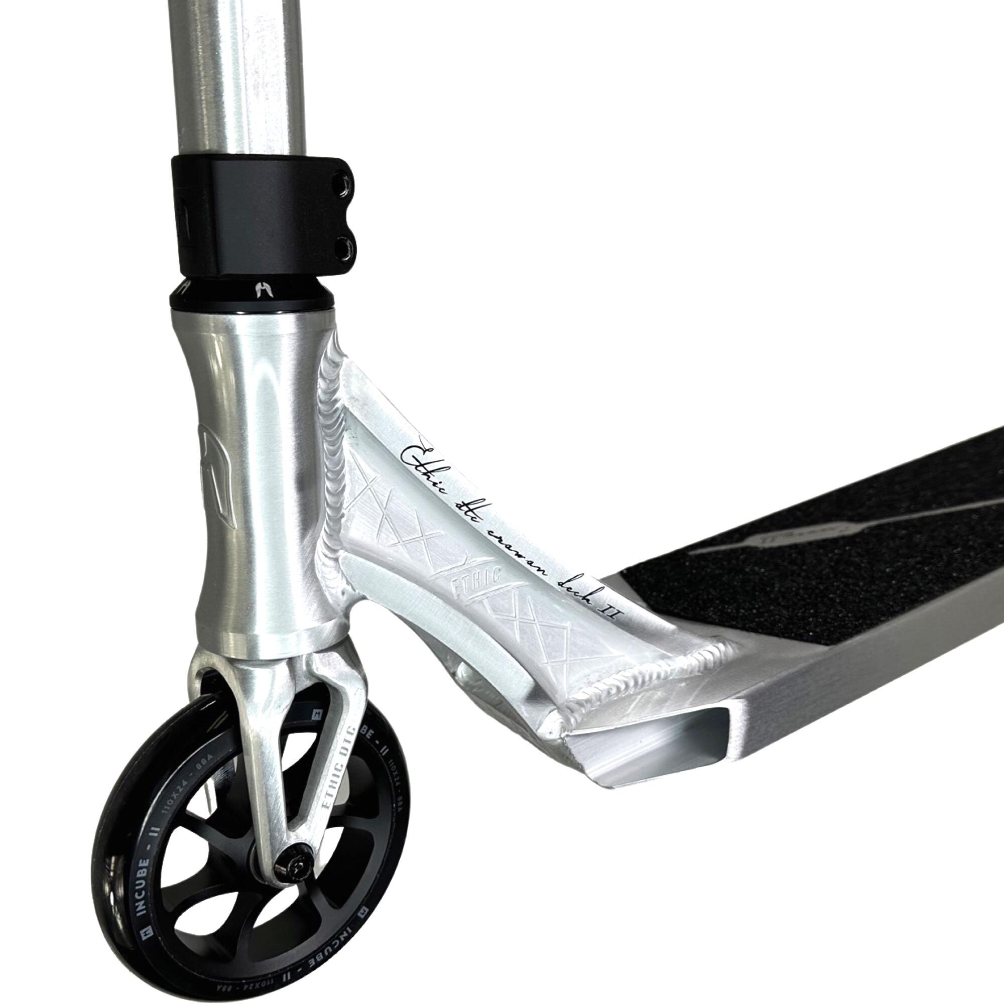 Ethic DTC Erawan V2 M Stunt-Scooter H=85cm 2,95kg Silber 6/7