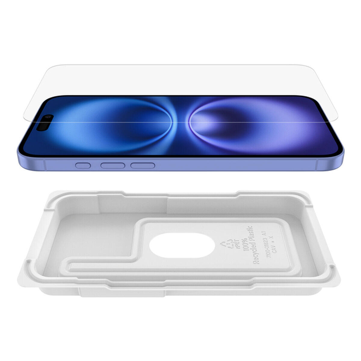 Schermbeschermer voor mobiel Belkin IPHONE 16PLUS/15PLUS/14PROMAX Transparant 3/4
