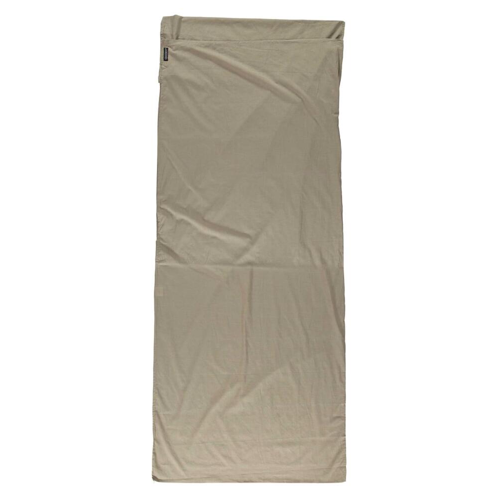Cocoon Travel Sheet – Modello coperta in cotone egiziano – Khaki 2/6
