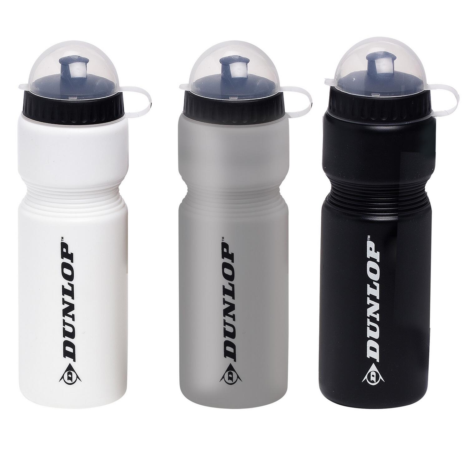 DUNLOP Manico 750 Ml Bottiglia Per Acqua Set Dunlop Bianco