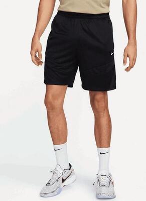 Pantaloncino uomo nike icon dri fit - nero/bianco