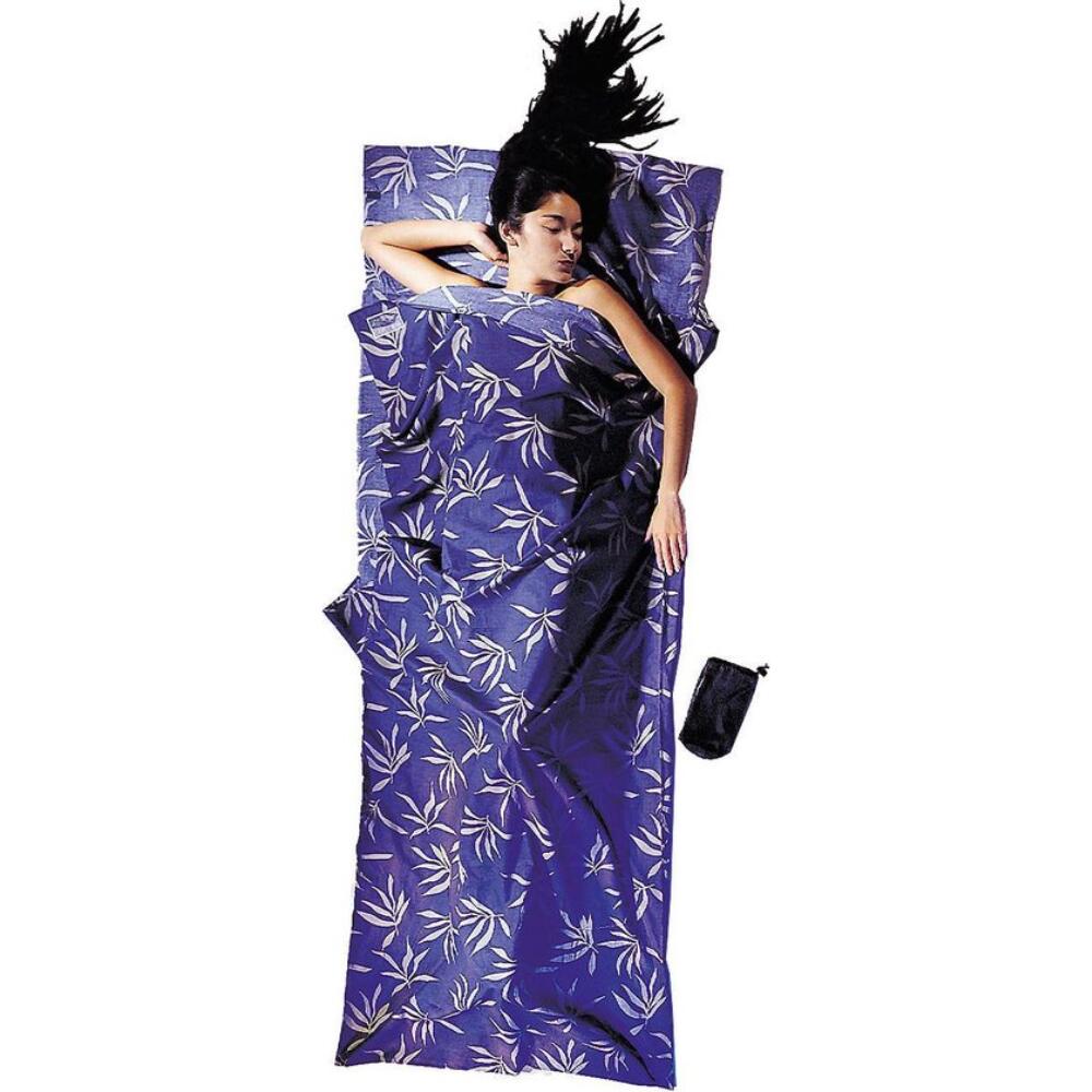 Cocoon - Drap De Voyage 100 % Coton Leaves Cocoon – Confortable - Drap De Sac De Couchage - Taille Unique - Decathlon