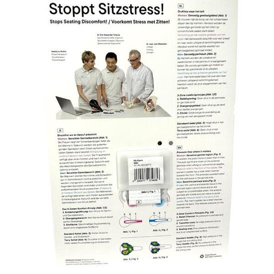 Terry Men Exera Max komfort Fahrradsattel MTB ebike Tour Butterfly 12-15cm