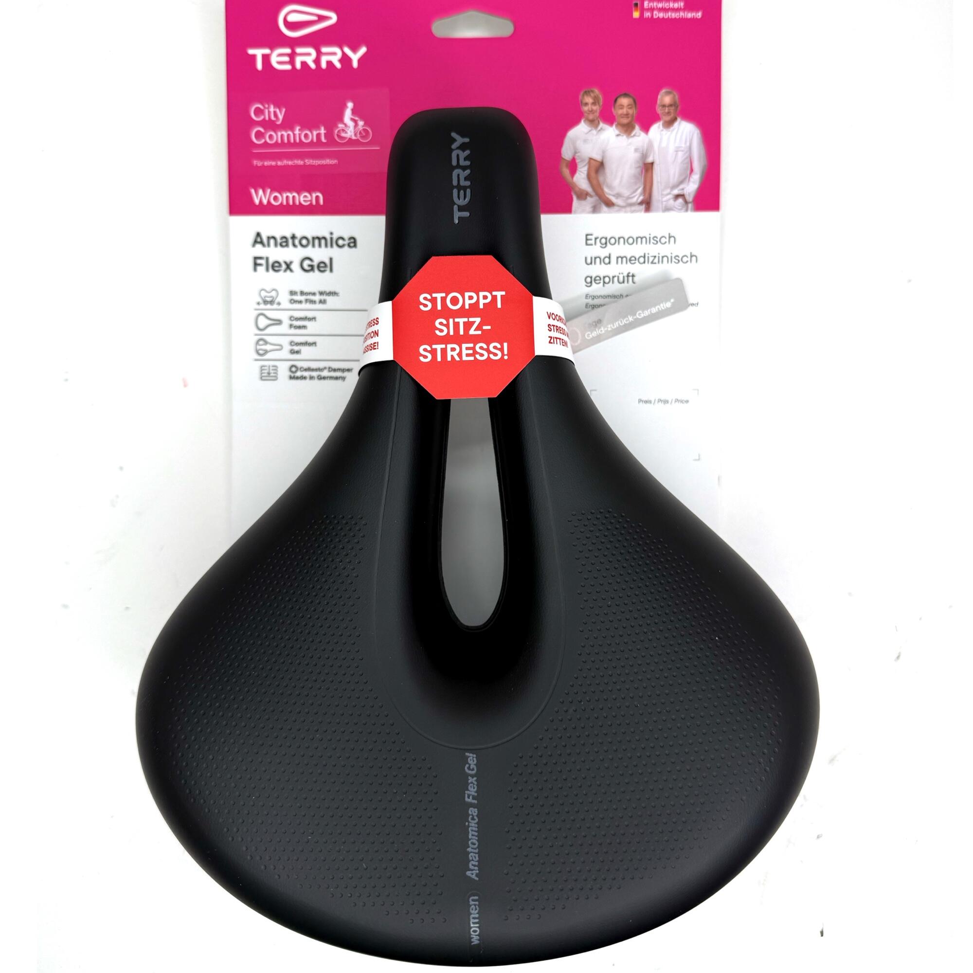 Terry Fahrradsattel Anatomica Flex Gel Max komfort City Tour E-Bike Frauen 2/7