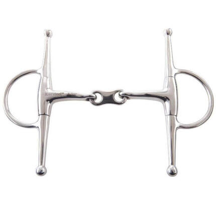 Wędzidło typu full cheek i z francuskimi ogniwami dla koni Weatherbeeta Korsteel