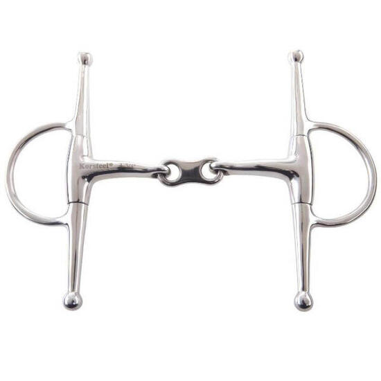 Wędzidło typu full cheek i z francuskimi ogniwami dla koni Weatherbeeta Korsteel
