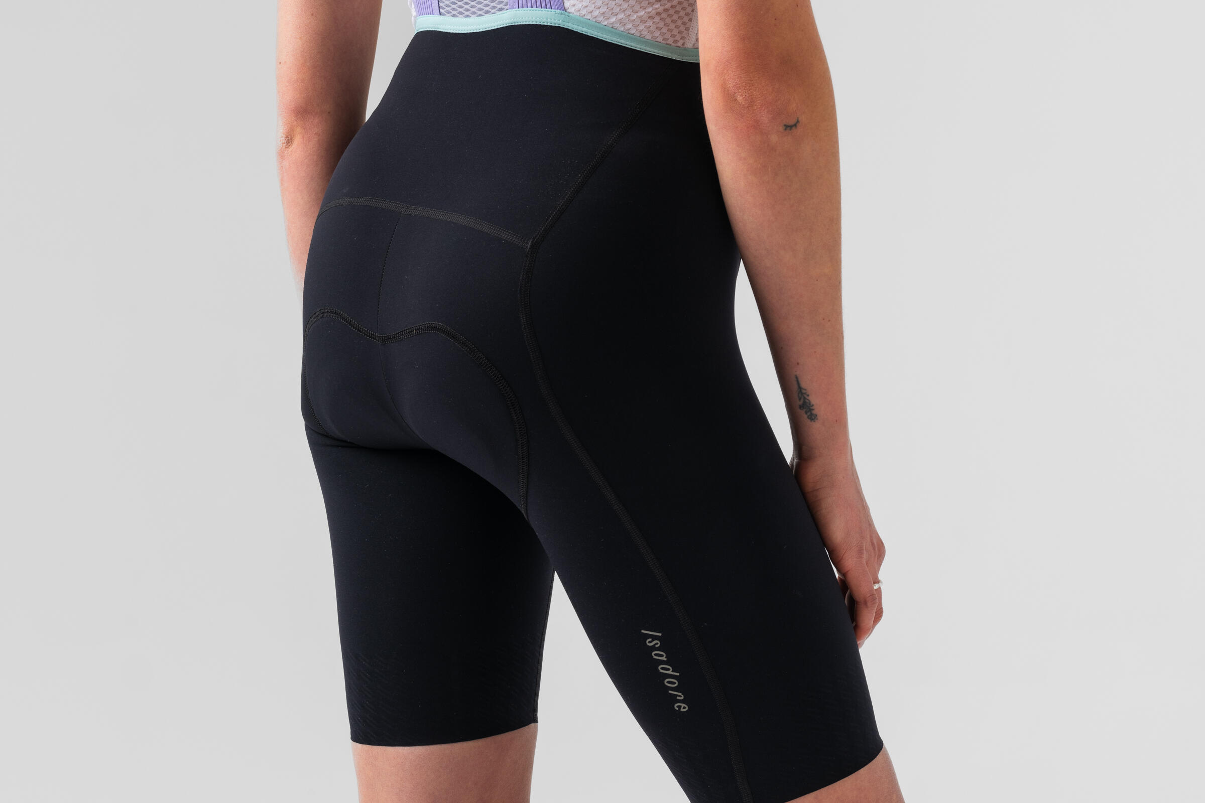 Women's Alternative Bib Shorts Zwart / Paars 6/6
