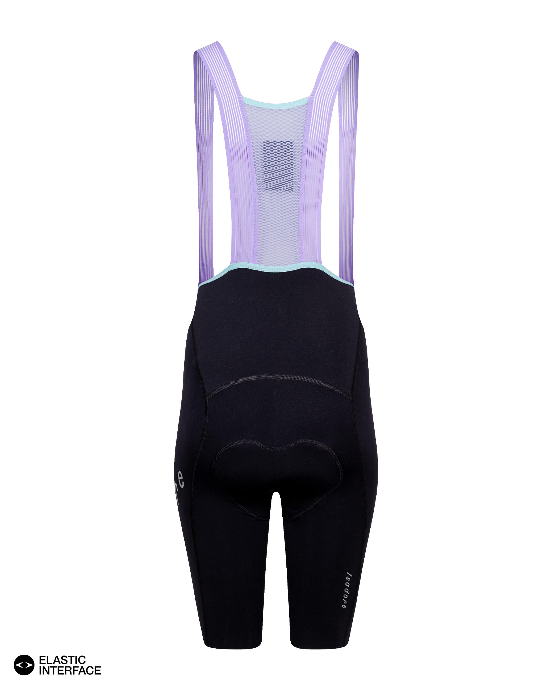 Women's Alternative Bib Shorts Zwart / Paars 2/6