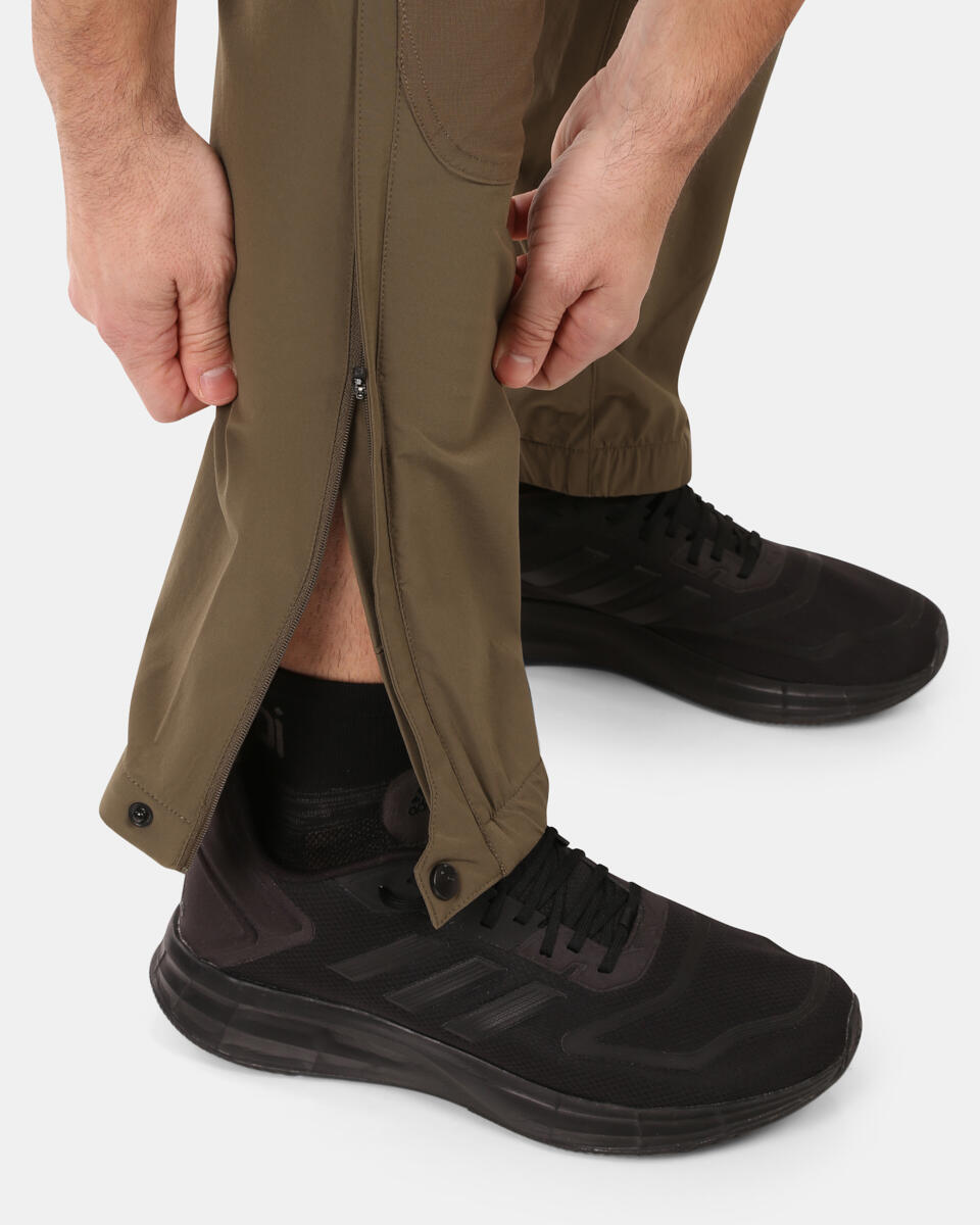 Pantalones desmontables montaña y trekking HOSIO-M hombre KILPI Caqui 4/7