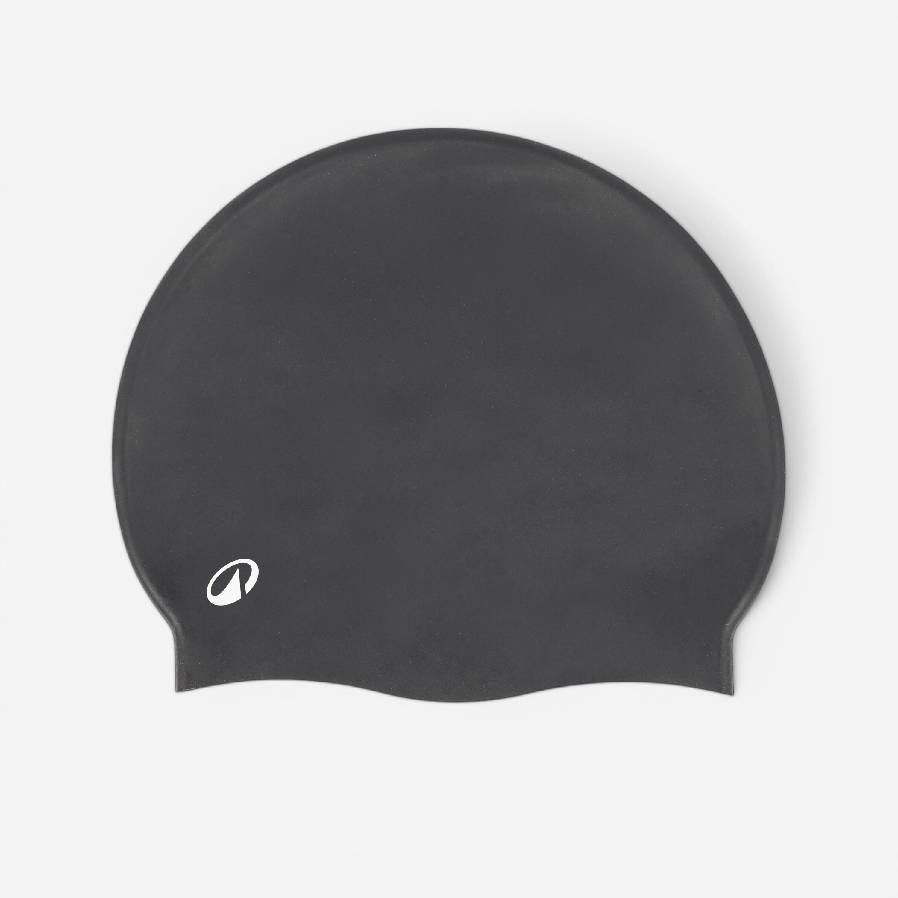DECATHLON Seconde vie - Bonnet de bain silicone - noir - EXCELLENT