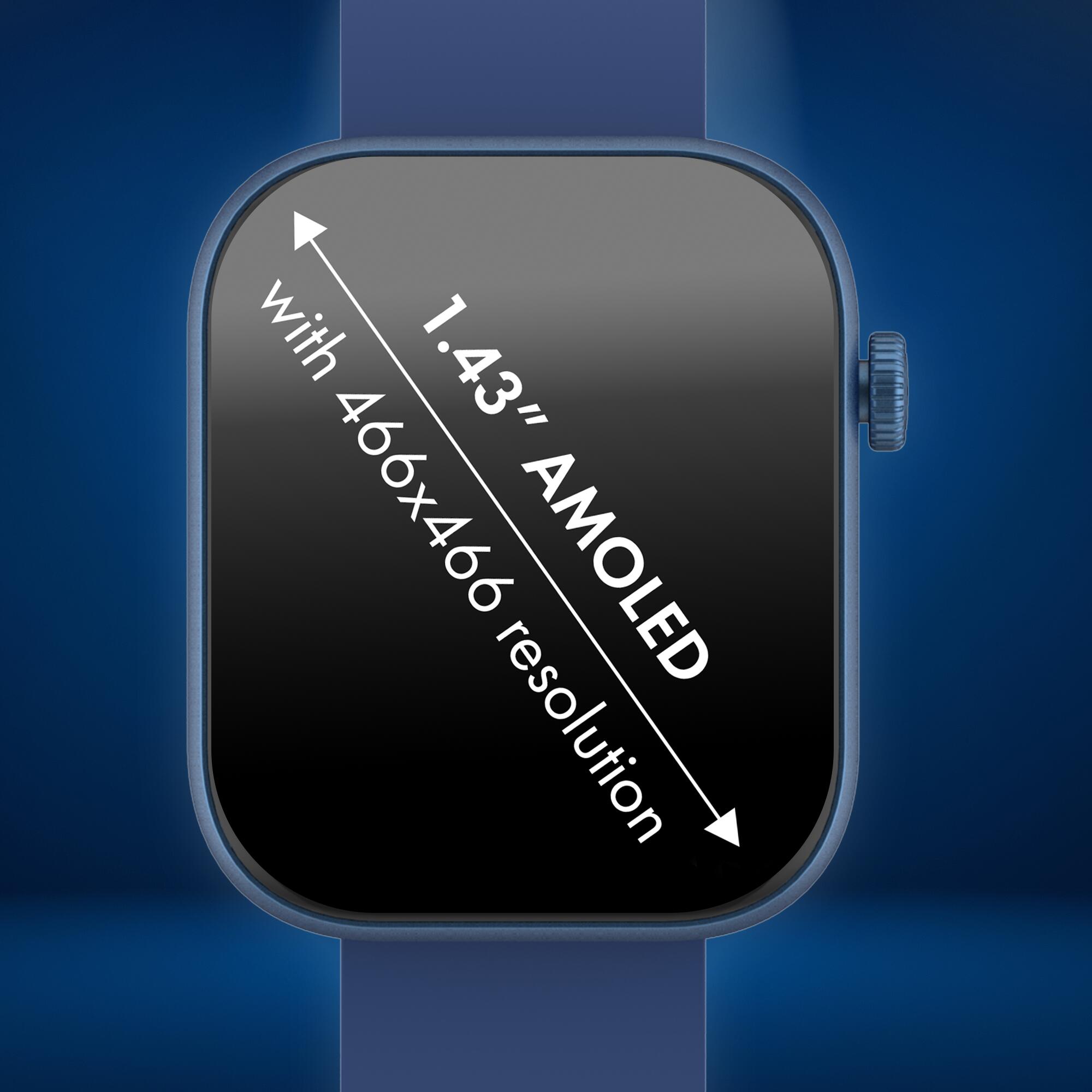Montre Connectée - Fonction Appels  - Écran Amoled - Montre de Sport - SWC185 2/7