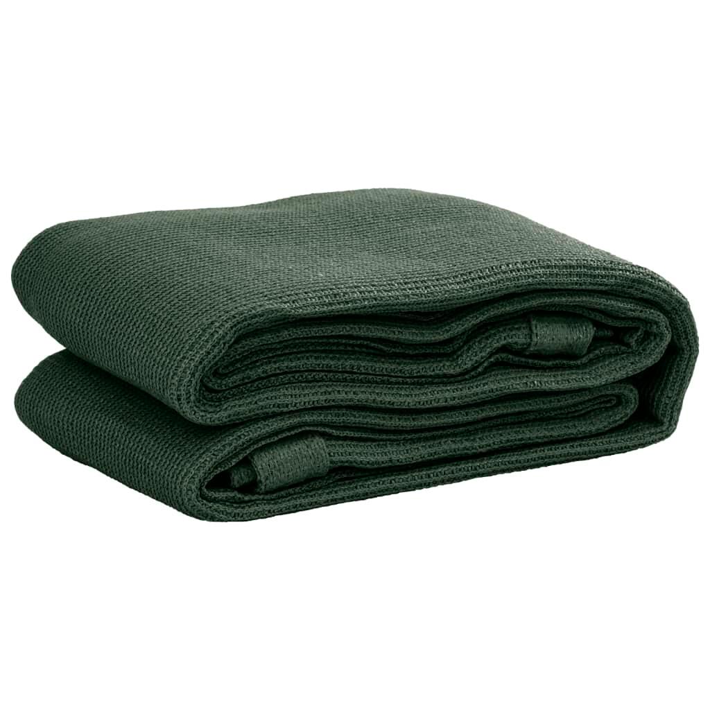 Tapis de tente Vidaxl 250x250 cm vert foncé pour un confort optimal en camping 2/4