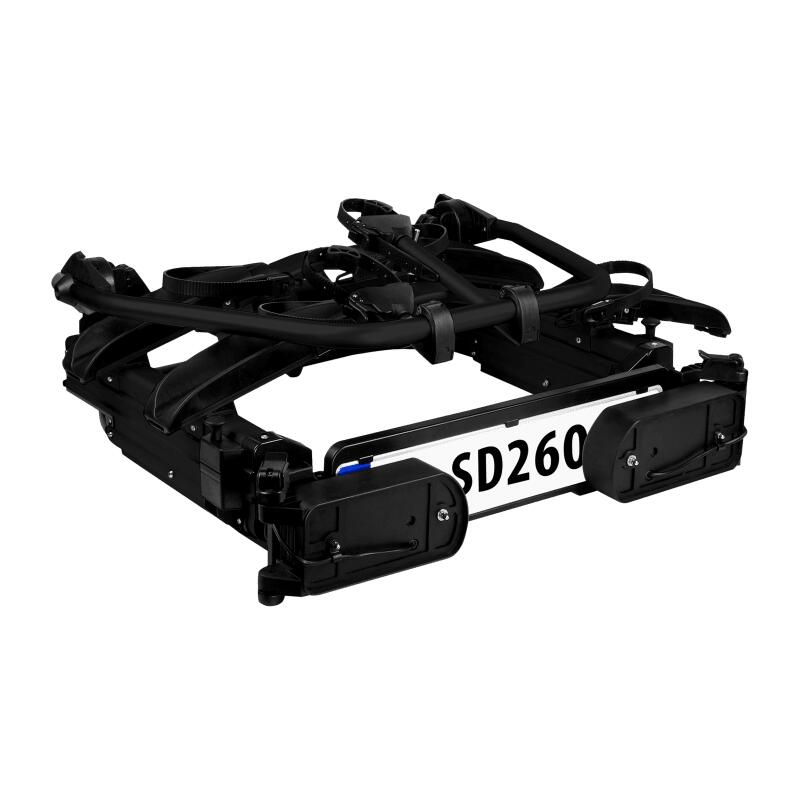 Porte-vélos LAS SD260 Noir pour 2 vélos spécial portes battantes fourgon 5/5