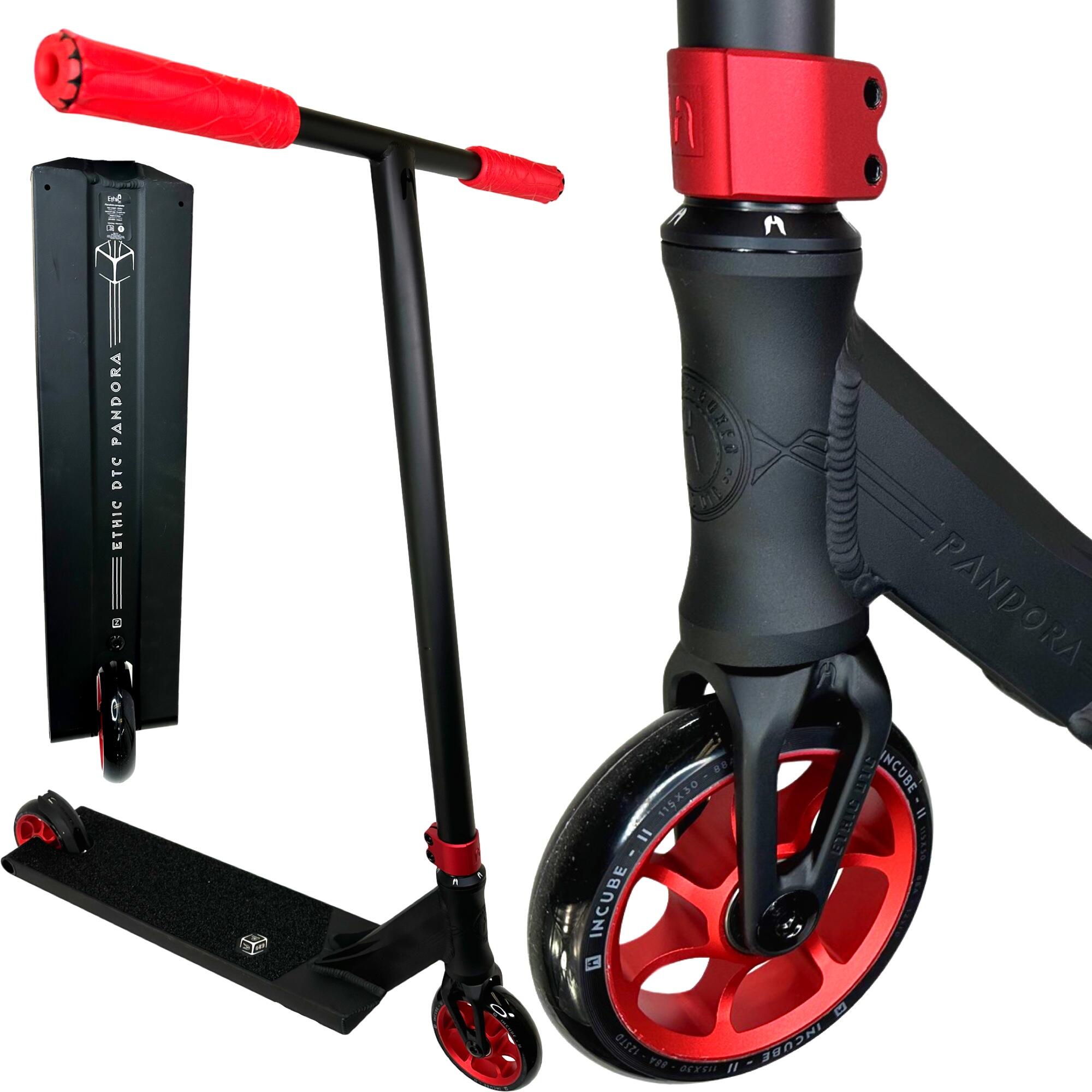 Ethic DTC Pandora M Stunt-Scooter H=85cm 3,35kg Rot 2/7