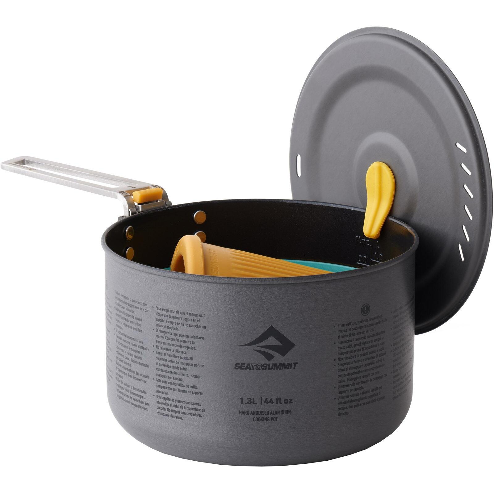 Sea to Summit Frontier UL 1.3L 3-Piece Cook Set 3/7
