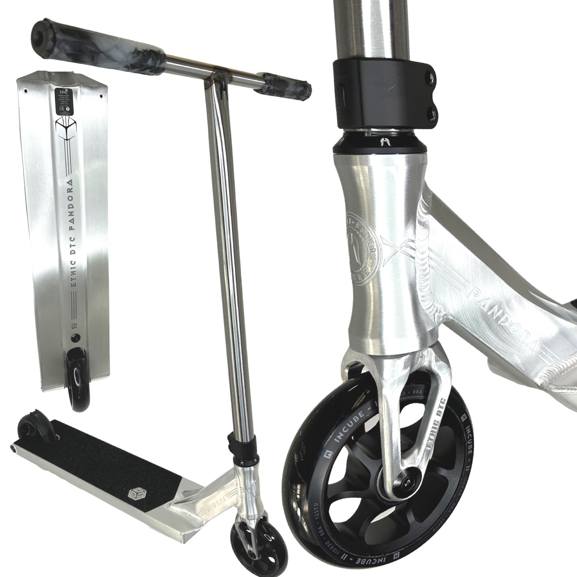 Ethic DTC Pandora M Stunt-Scooter H=85cm 3,35kg Silber 2/7