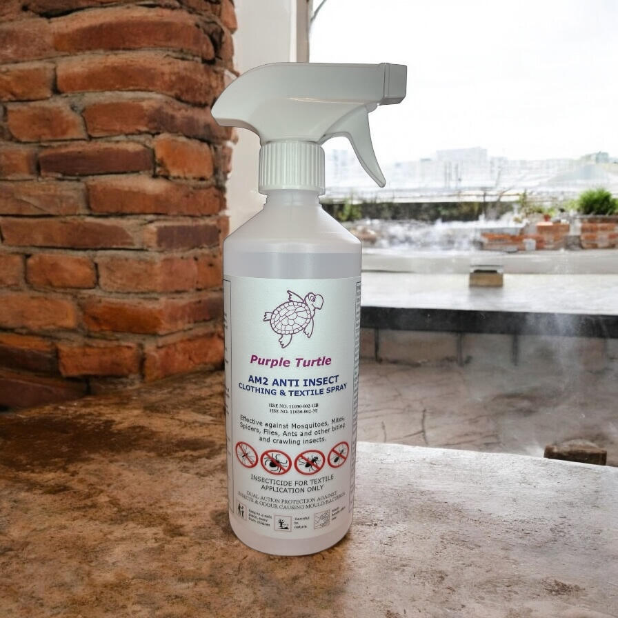 AM2 Permethrin Clothing and Textile Spray for Insect Protection (500ml bottle) 4/7