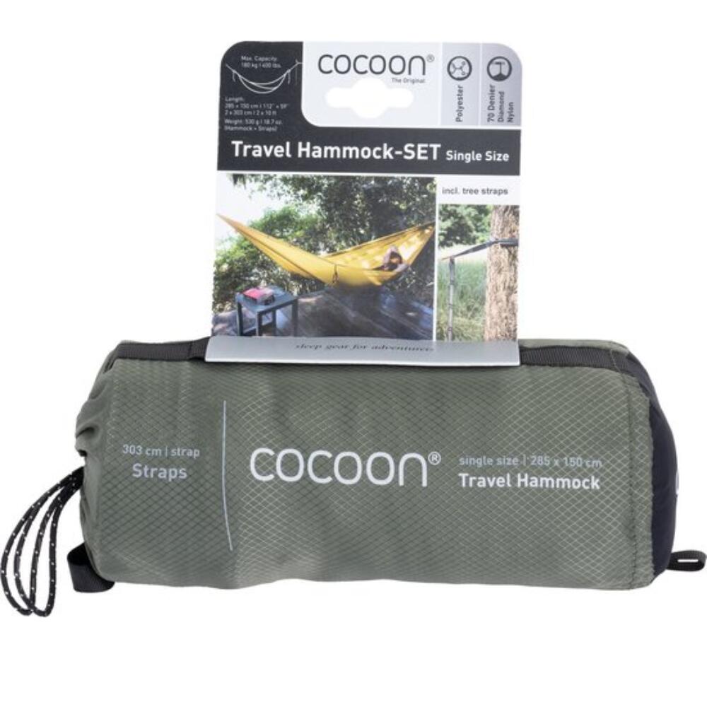 Cocoon Reishangmat Set - Cipresgroen 4/4