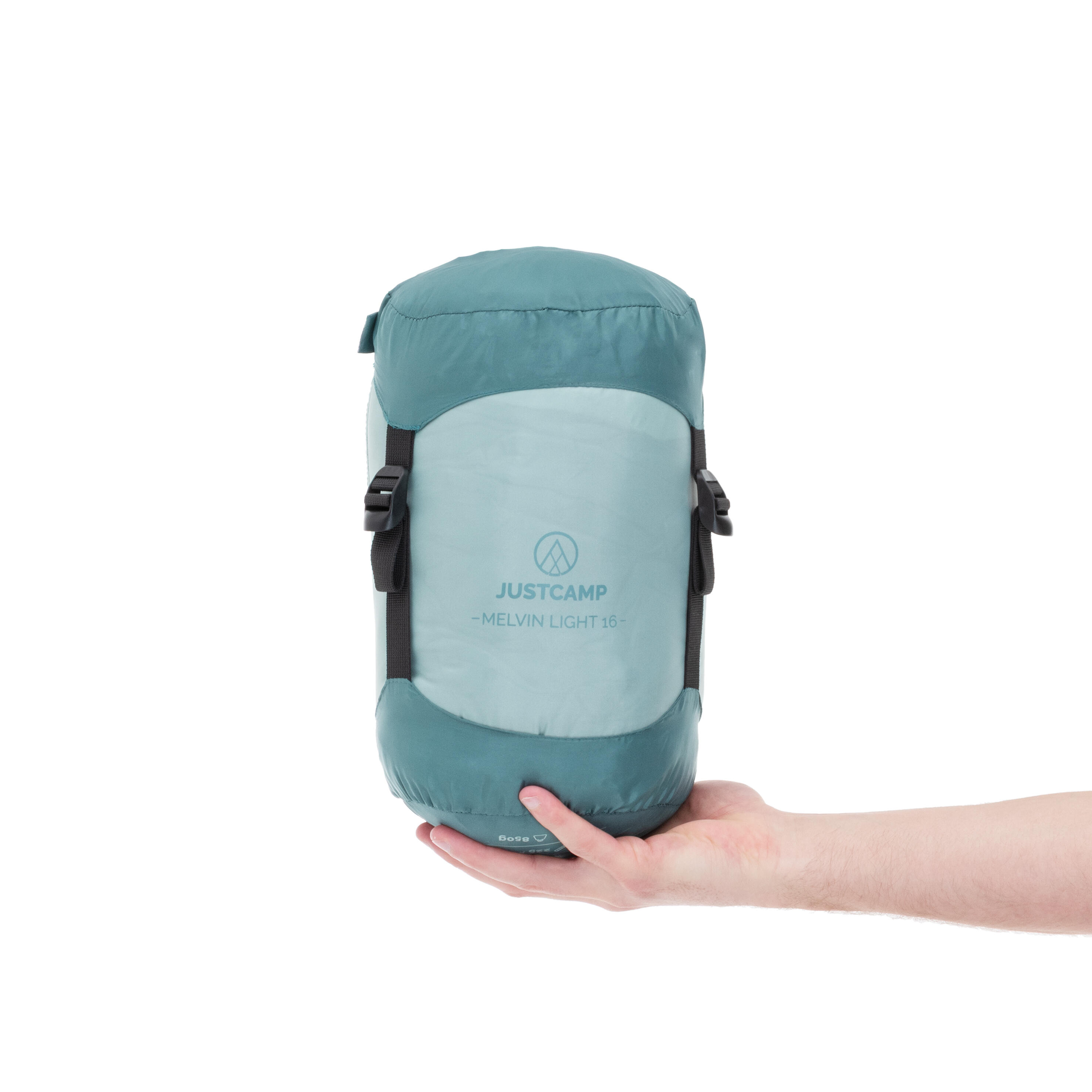 Justcamp Melvin Light – sac 3 saisons, 935 g, jusqu'à 200 cm, lavable 5/7