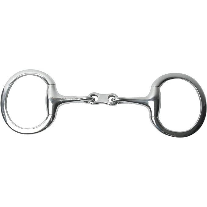 Stainless steel French link snaffle bits for horses Weatherbeeta Korsteel