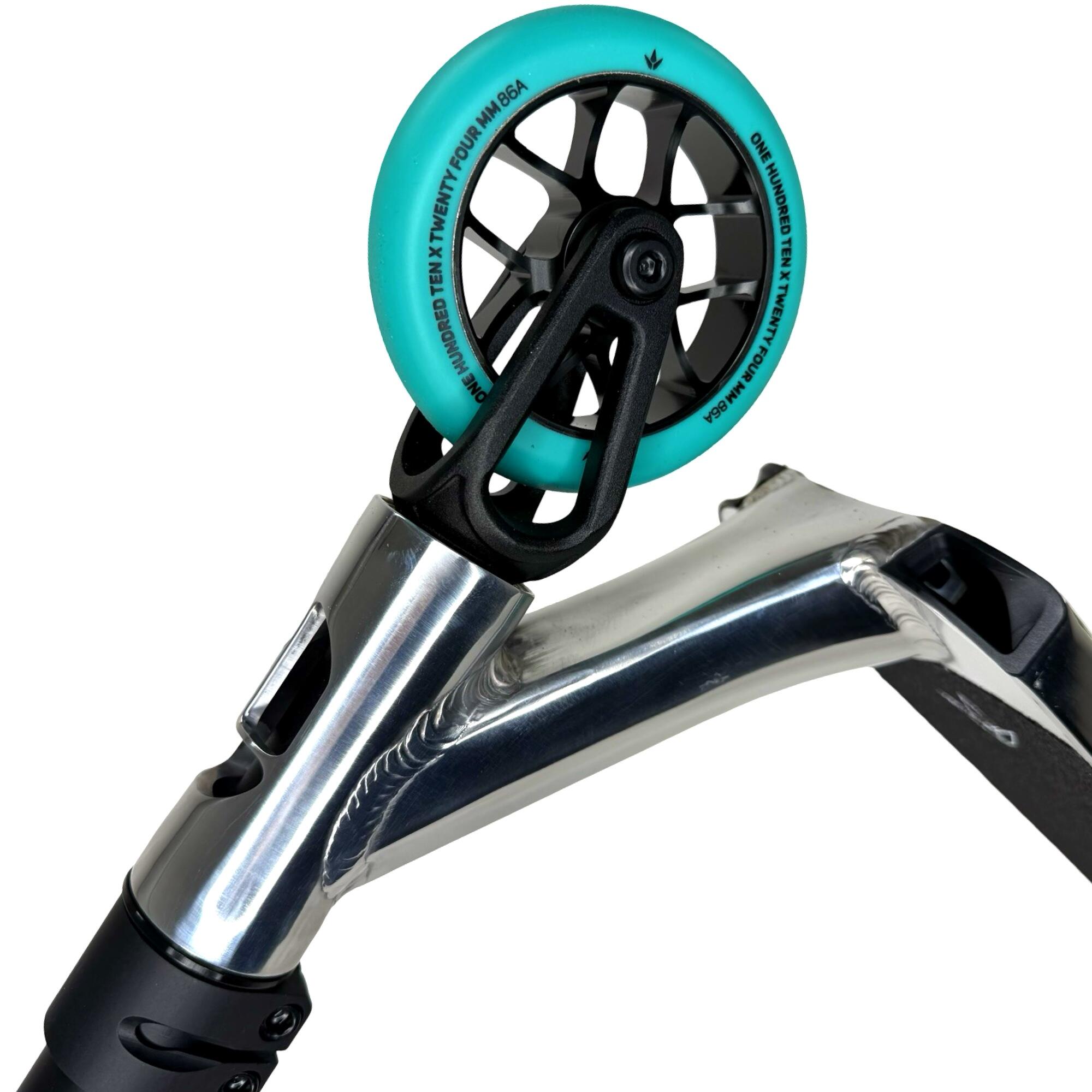 Blunt Colt S6 Complete Stunt-Scooter H=84cm Park / Street Silber poliert 6/7