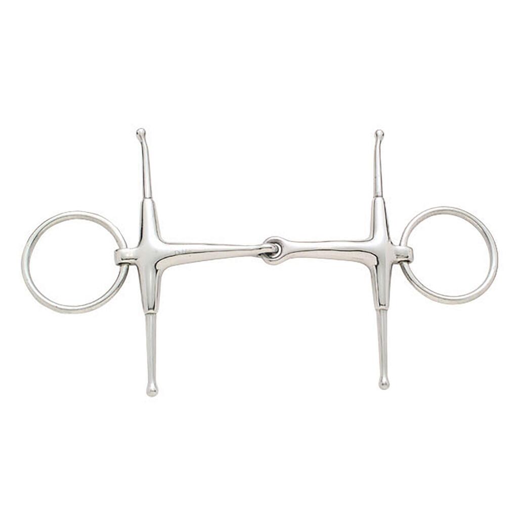 Stainless steel articulated needle bit for horses Weatherbeeta Korsteel Fulmer