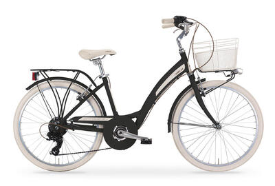 Meisjesfiets primavera 24 inch, zwart