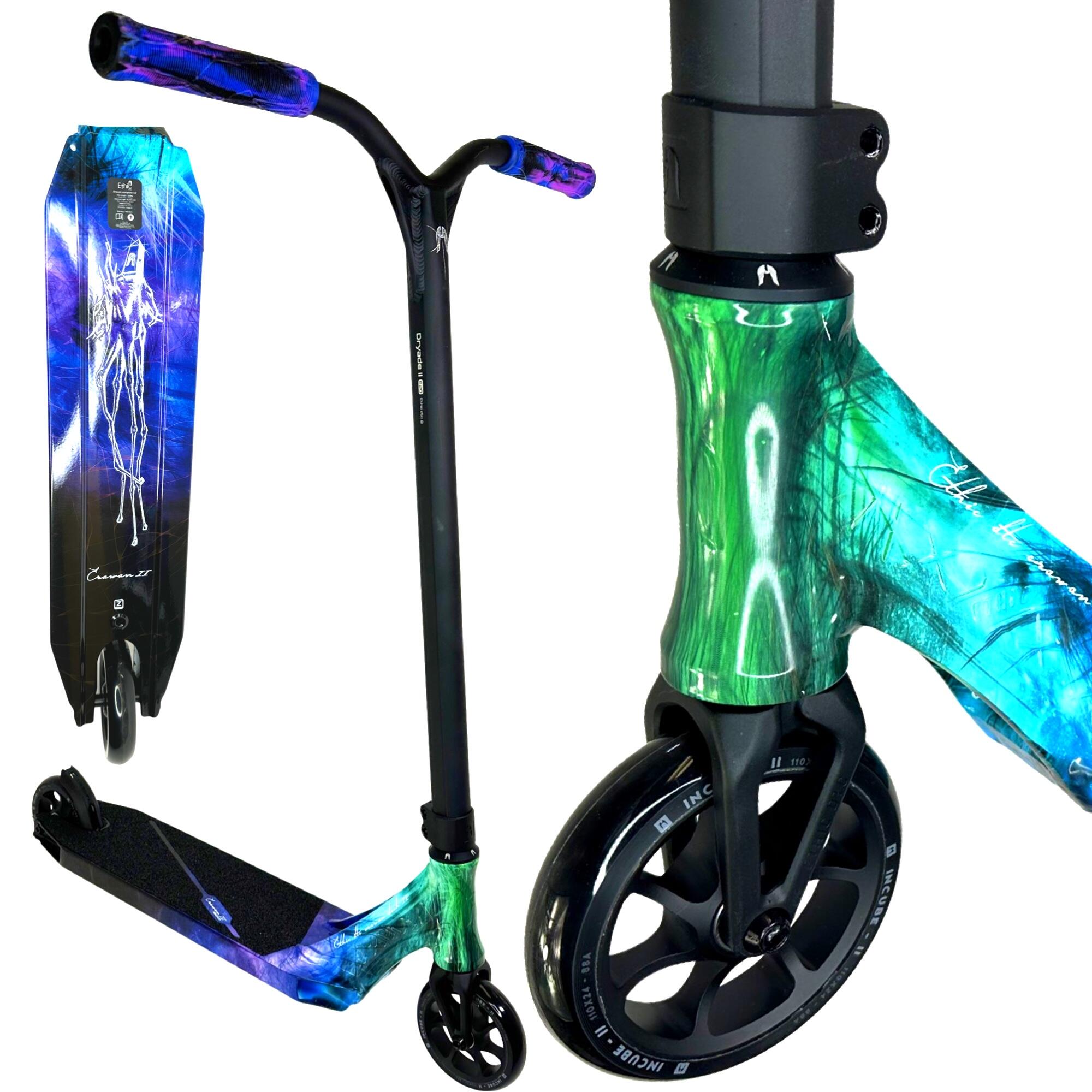 Ethic DTC Erawan V2 M Stunt-Scooter H=85cm 2,95kg Blau Iridium 2/7