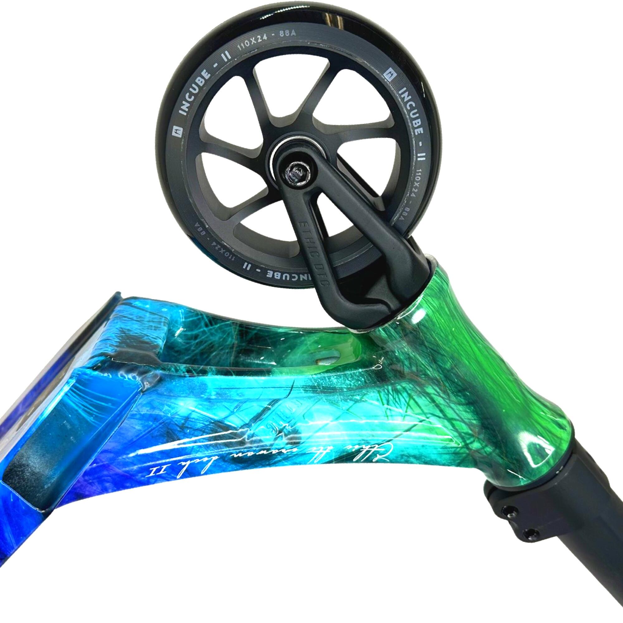 Ethic DTC Erawan V2 M Stunt-Scooter H=85cm 2,95kg Blau Iridium 5/7