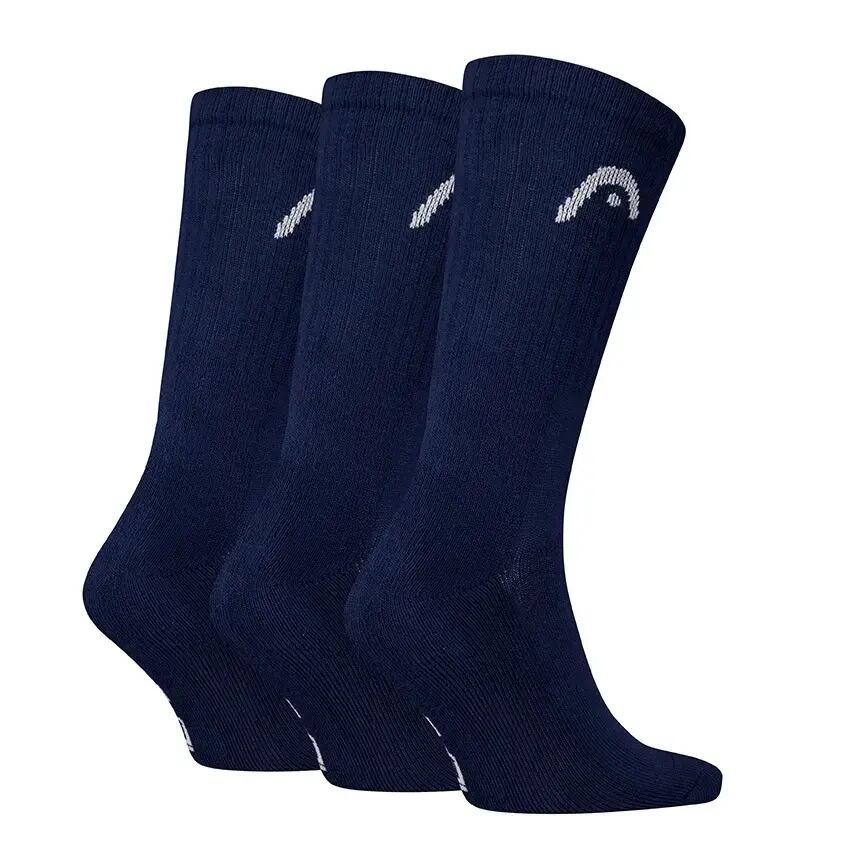 Multi-Sport Unisex 3-Pack Sokken Training Crew Blauw 2/2