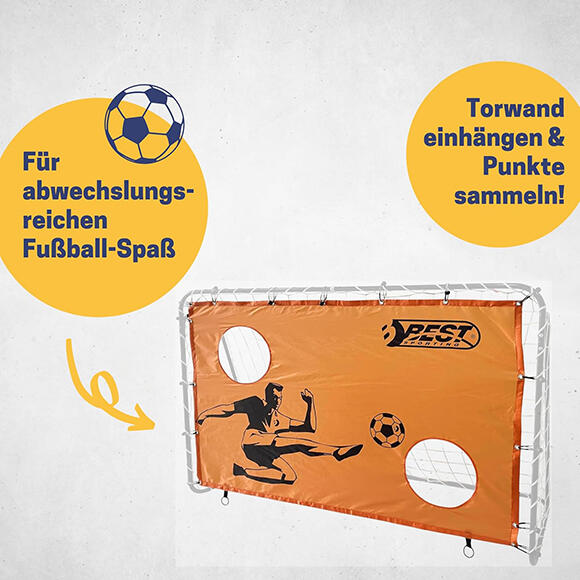 Best Sporting Torwand 180er orange mit 2 Schußlöchern 22900 5/7